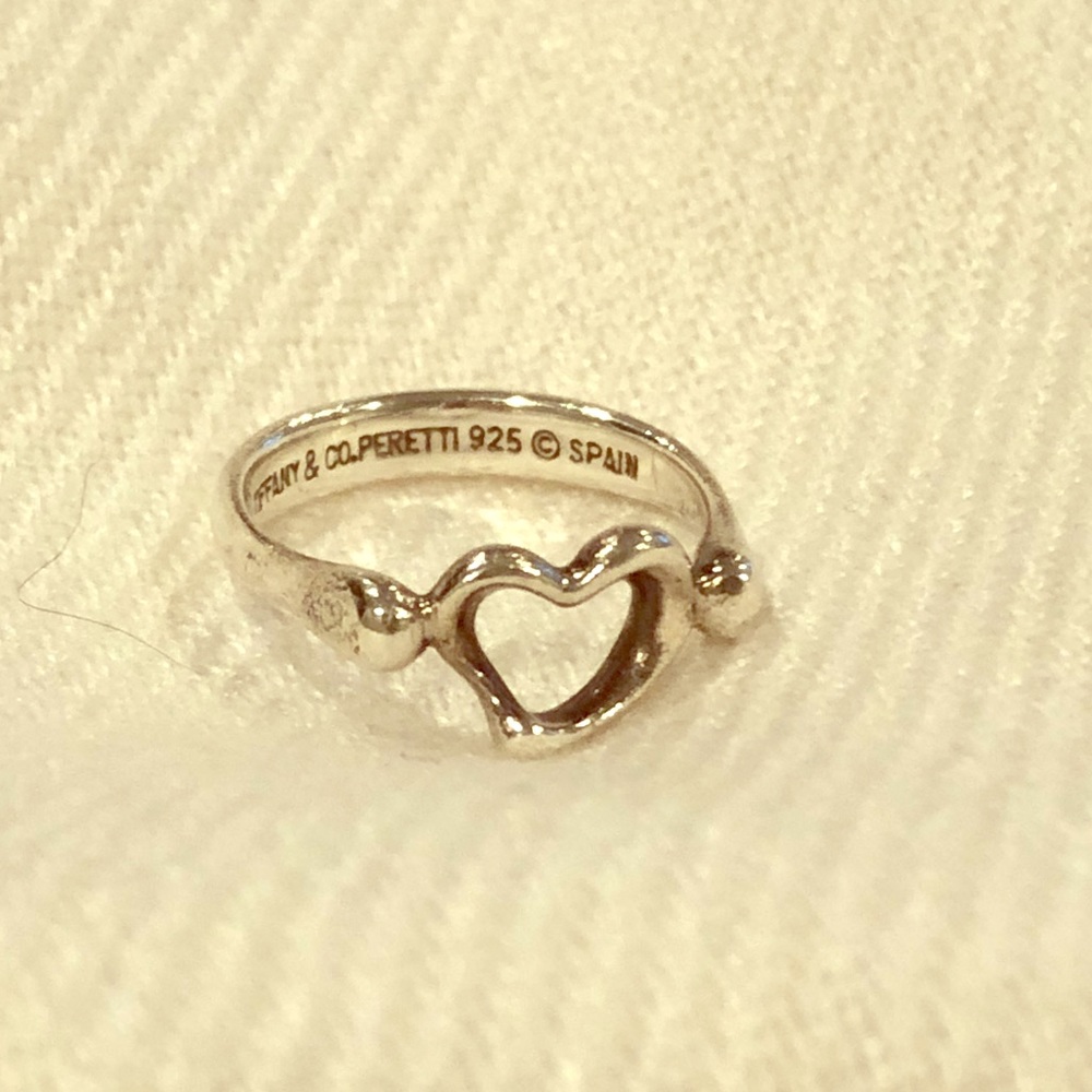 Tiffany & Co 925 Sterling Silver Ring